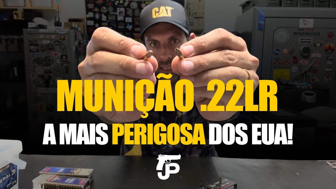 Por que a munição 22LR é a mais letal nos EUA?