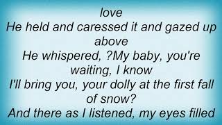 Hank Williams - THE FIRST FALL OF SNOW Lyrics