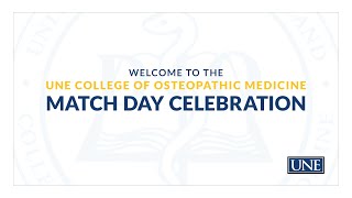 2024 UNE COM Match Day