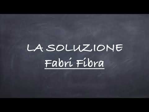 La Soluzione- Fabri Fibra Lyrics