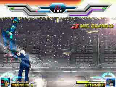 LV Megaman X MUGEN #9: Fated Duel - Shiki "Satsujinki" Nanaya (Lvl. 4 AI/Unlimited Mode)