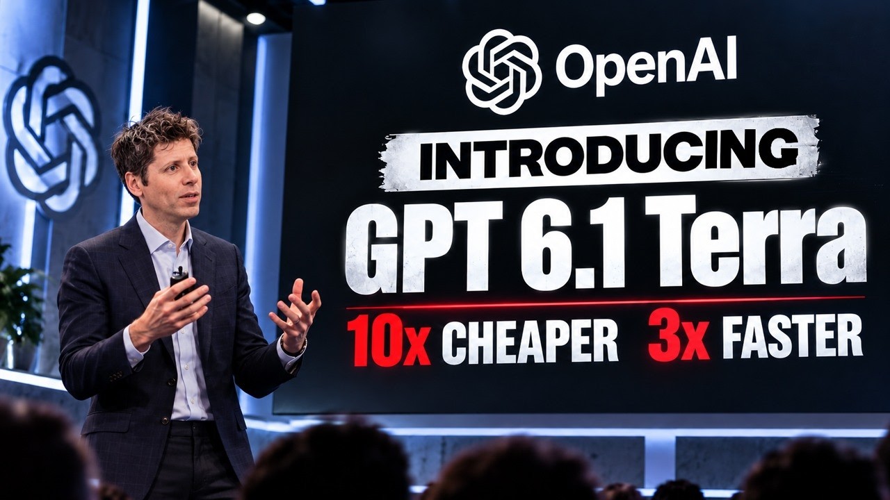 OpenAI's New GPT-6.1 Terra Is WAY Better Than It Should Be (10x Cheaper, 3x Faster)