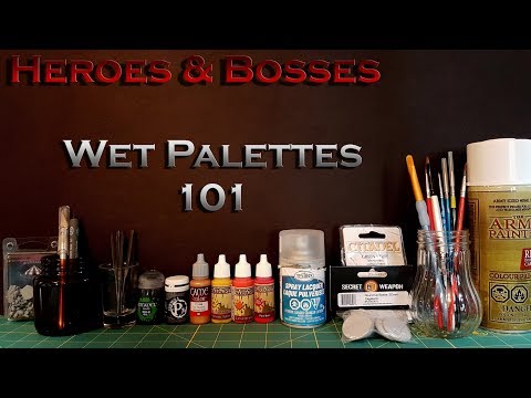 Paint-tech 13 - Why you need a wet palette