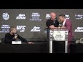Conor McGregor Khabib Nurmagomedov Heated Arguement Over Bus Incident UFC 229