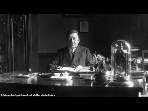 Der erste deutsche Reichspräsident Friedrich Ebert - Ein Sattler als erster Mann im Staat