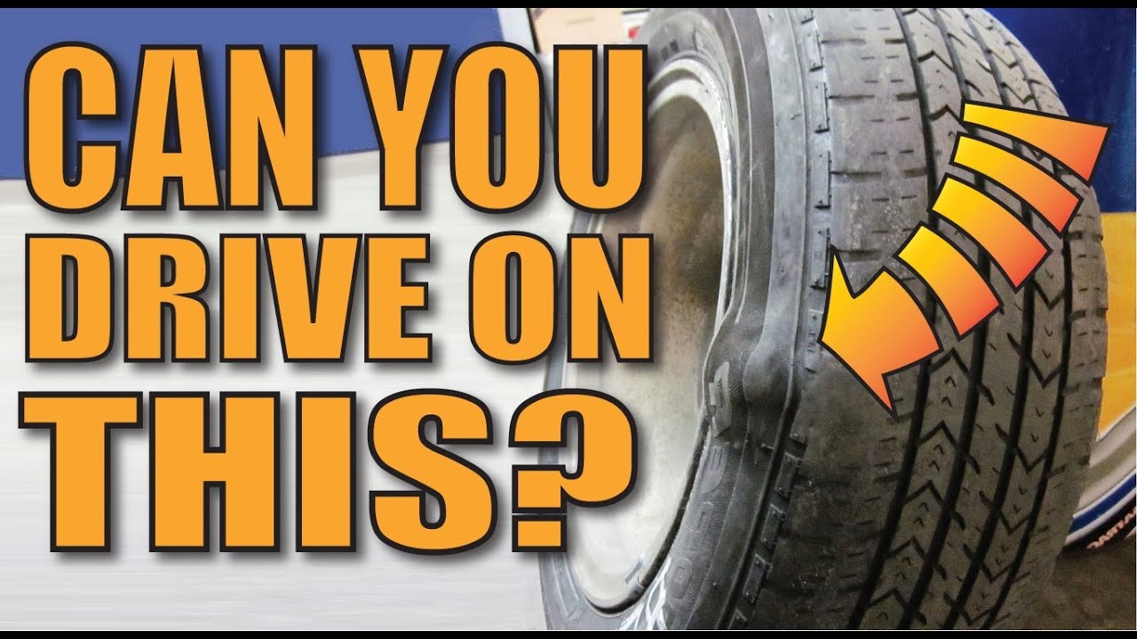 Video thumbnail: Is a Tire Bulge Dangerous to drive on?
