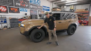 2025 Land Cruiser LC250 Trail Dust Build | Wheels, Tires, Sliders & Skids