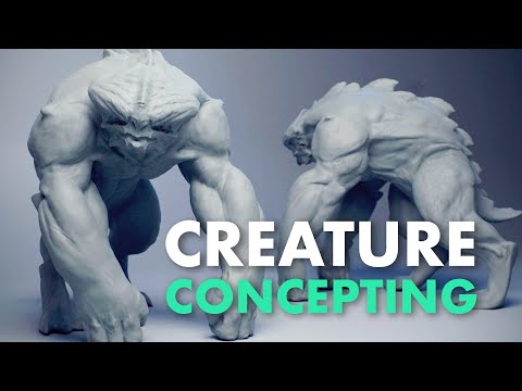 Creature Concepting in ZBrush | Trailer