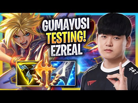GUMAYUSI TESTING EZREAL IN KR SOLOQ! - T1 Gumayusi Plays Ezreal ADC vs Kai'sa! | Season 2023