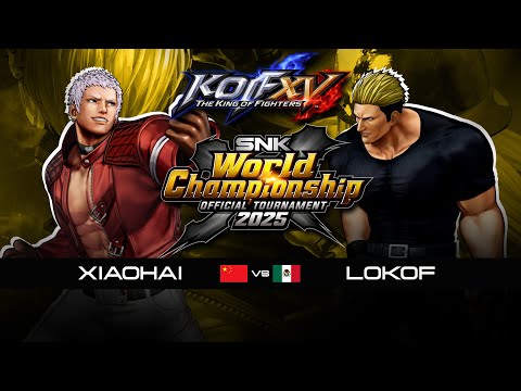 KOF XV 🇨🇳 XIAOHAI vs LOKOF 🇲🇽 Winners Final | SNK World Championship 2025 | THE KING OF FIGHTERS XV 