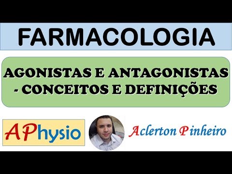Farmacodinâmica - Agonistas e Antagonistas - Conceitos e definições.