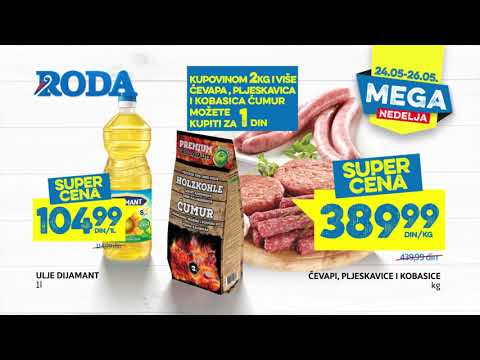 Roda I Mega nedelja 24.05 - 30.05.2019.