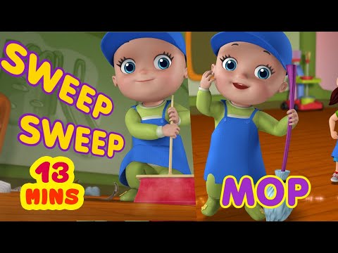 Shiny and Tidy  Sweep  Mop and Dance