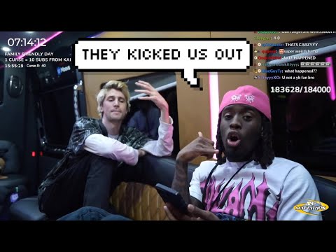 xQc and Kai get Kicked from the Gun Range because of the "cameras"