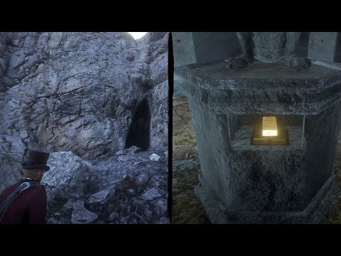 How To Find Hidden 3 Gold Bars Location - Red Dead Redemption 2