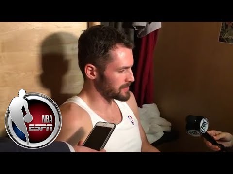 Kevin Love praises Tristan Thompson in Cavaliers' comeback victory against Pelicans | NBA on ESPN