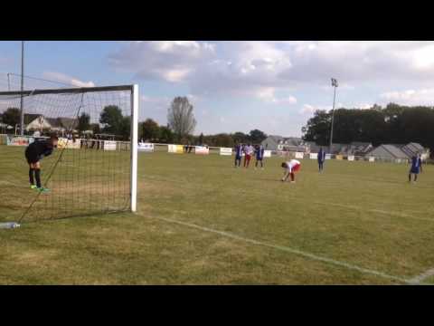 COUPE DE NORMANDIE L'OISON  BATTU 1-0 PAR MADRILLET