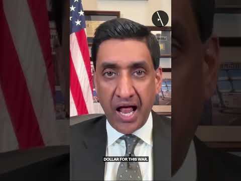 Ro Khanna Calls Out Democrats: “Don’t Say You Oppose the War — Then Fund It”