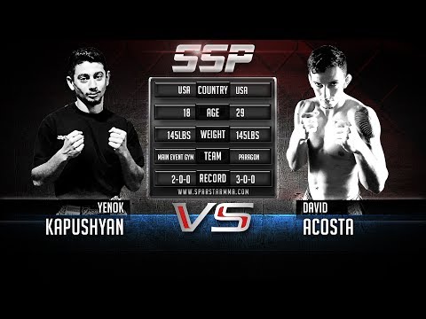 Yenok Kapushyan vs David Acosta presented by Spar Star Promotions 5-28-2017