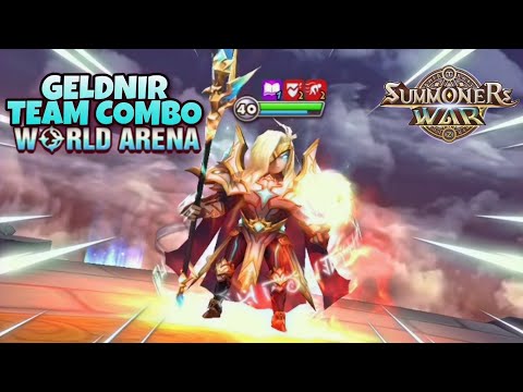 Geldnir Team Combo in World Arena - Summoners War