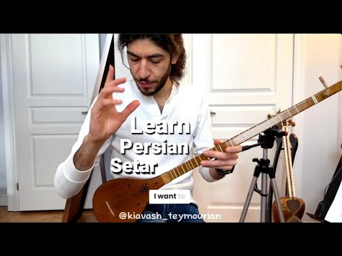 Beginner Setar Lesson | Real-Class Footage with Kiavash Music, Toronto