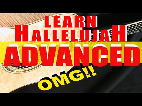 Advanced Hallelujah Guitar Lesson You Need to See- FREE Sheet MUSIC!
