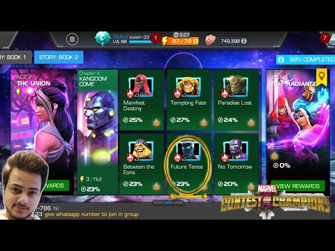 ACT 7.4.5 (FUTURE TENSE) EASY COMPLETION | MARVEL CONTEST OF CHAMPIONS GAMEPLAY IN HINDI
