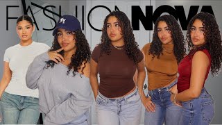 FASHION NOVA FALL ESSENTIALS 🤎 (basics + everyday wear)  | Jaylee Ortega