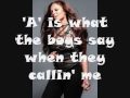 Ciara G is for girl A Z Lyrics