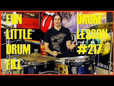 Quick Fun Drum Fill - Drum Lesson #217