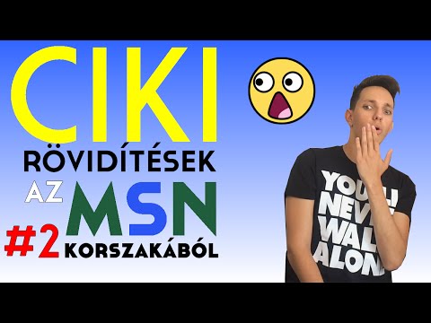 MátéFlash Extra | Ciki rövidítések az MSN korszakából !!!#2!!!