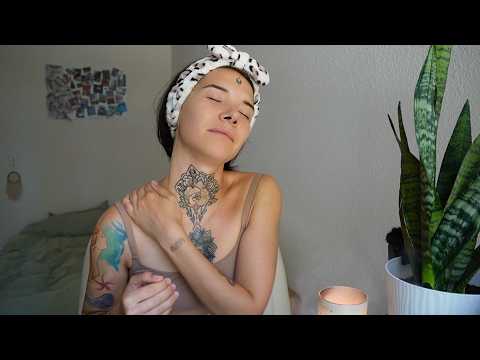 Let’s do oil massage together | self-care ritual | ASMR @Soul_flowvibe