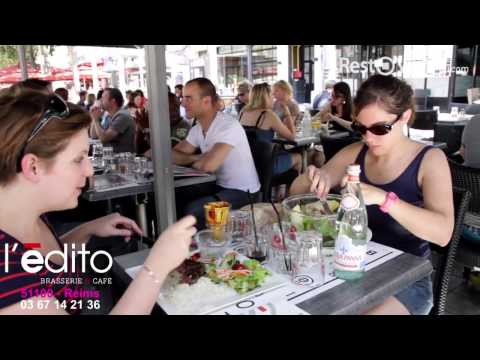 L'Edito Reims - Restaurant Reims - RestoVisio.com