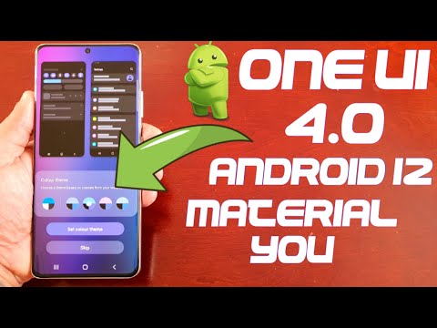 Samsung Galaxy S21 Ultra Android 12 One UI 4.0 Beta Material You| New Colour Theme Options!!