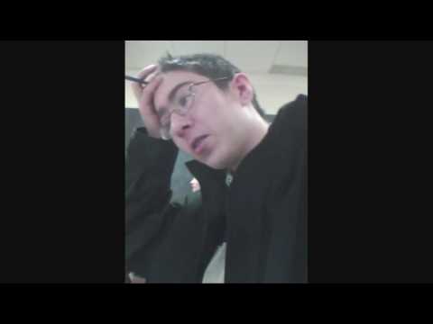 Crazyuniobrowman Gets pissed.