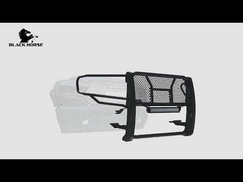 RAM 1500 rocking a fierce grille guard. Watch the installation and witness the transformation.