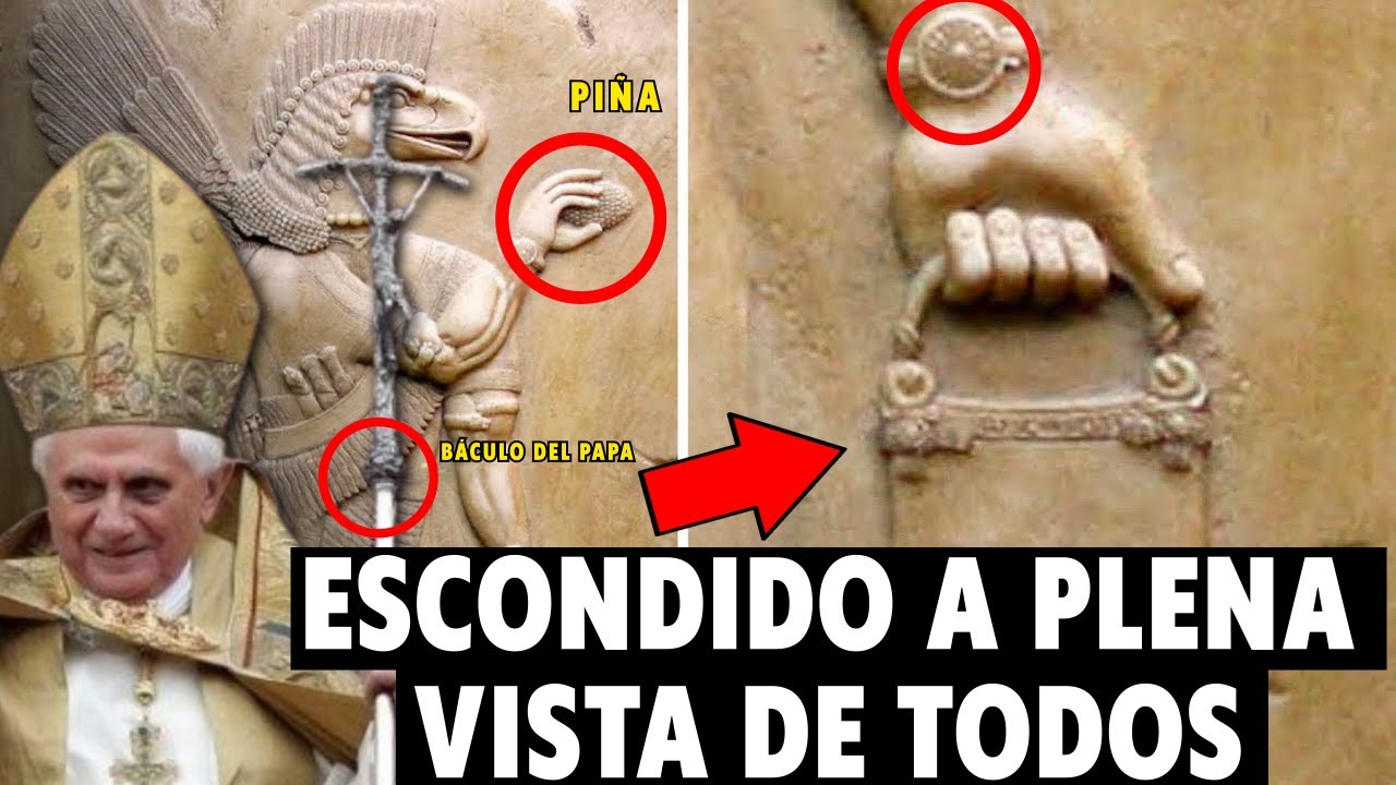 ¡ESTO ESCONDE UN TERRIBLE SECRETO! Lo que significan los misteriosos símbolos del piñón y la bolsa