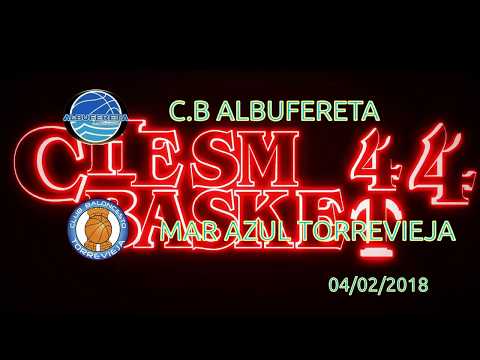 2018/02/04 Albubasket- Mar Azul Torrev