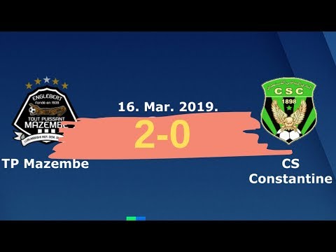 Tp Mazembe vs Cs Constantine  CAF Champions League
