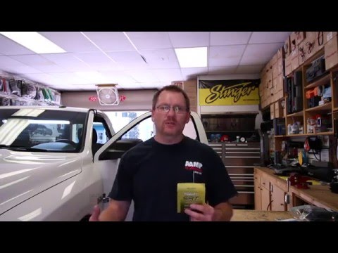 How to install the idatalink Sat1 SiriusXM antenna retention cable