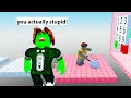 ROBLOX Slap Tower Funny Moments TROLL