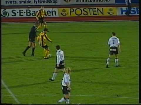 BK Häcken  -  Örebro SK 1-1. Allsvenskan 1994-10-06