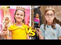 Rich Princess Vs Broke Princess Barbie Rich Vs Broke Cardboard Makeover