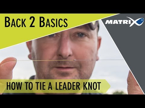 *** Coarse & Match Fishing TV *** Back 2 Basics - How to tie a shock leader to braid