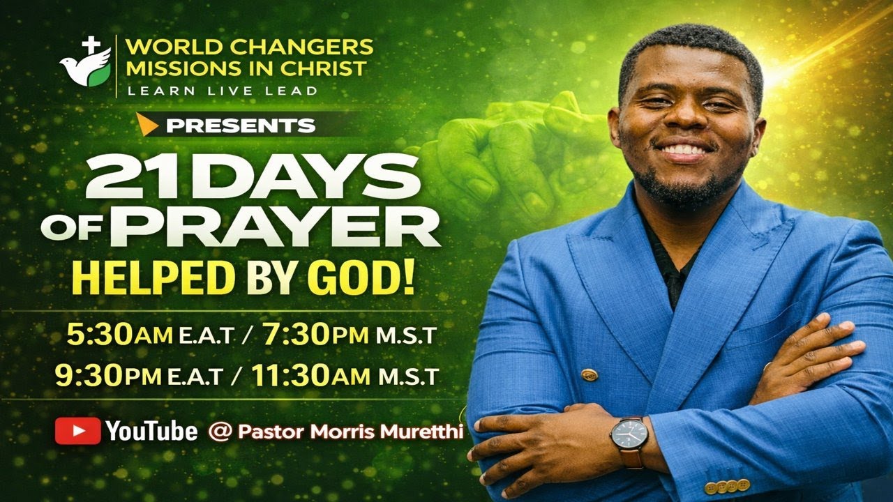 21 DAYS OF PRAYER /HELPED BY GOD