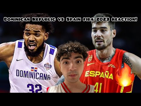 UPSET? Spain vs Dominican Republic Full Game Highlights 2023 FIBA World Cup August 19, 2023 REACTION