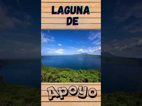 “Un cráter volcánico escondido entre Masaya y Granada” laguna de apoyo #nicaragua