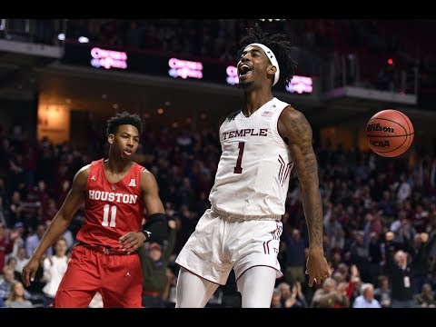 Men's Basketball Highlights - Temple 73, #17 Houston 69