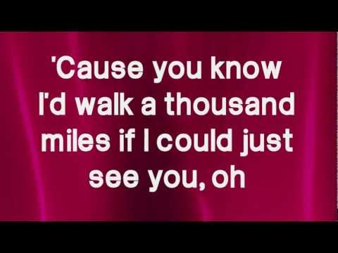 A Thousand Miles - Victoria Justice (Lyrics) HD