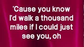 A Thousand Miles - Victoria Justice (Lyrics) HD